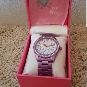 Purple Betsy Johnson Watch